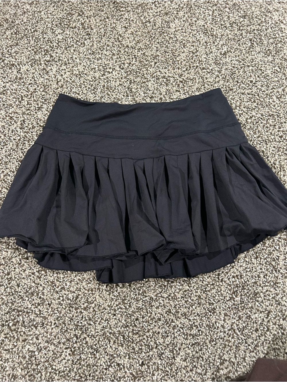 Women’s Black Pleated Athletic Skirt